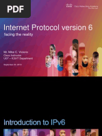 Internet Protocol Version 6: Facing The Reality