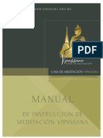 Manual Vipassana 2014