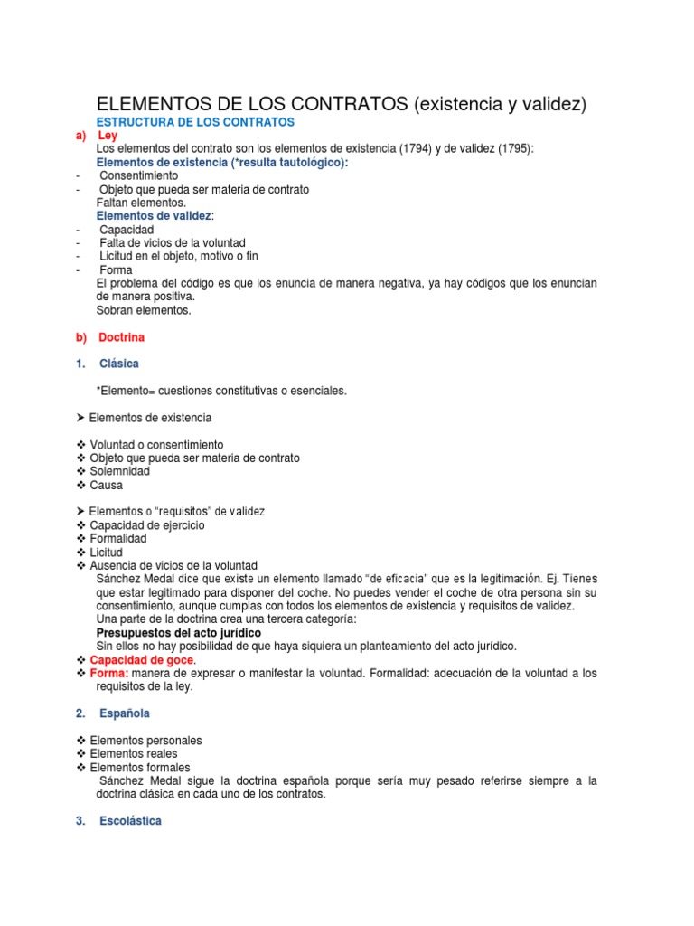Elementos de Los Contratos Mercantiles Moralidad Propiedad