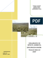 Declaracion de Impacto Ambiental Puquio Mina Final 200912 PDF