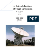 Antenna Azimuth Position Control System Verification