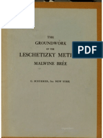 Brée-Groundwork of The Leschetizky Method