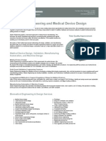 Biomedical Engineering and Medical Device Design