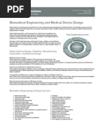 Biomedical Engineering and Medical Device Design