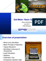 Zed-Meter Basic Operation