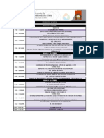 Programa VIII Simposio CICA