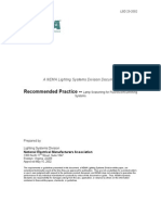 Recommended Practice - : A NEMA Lighting Systems Division Document