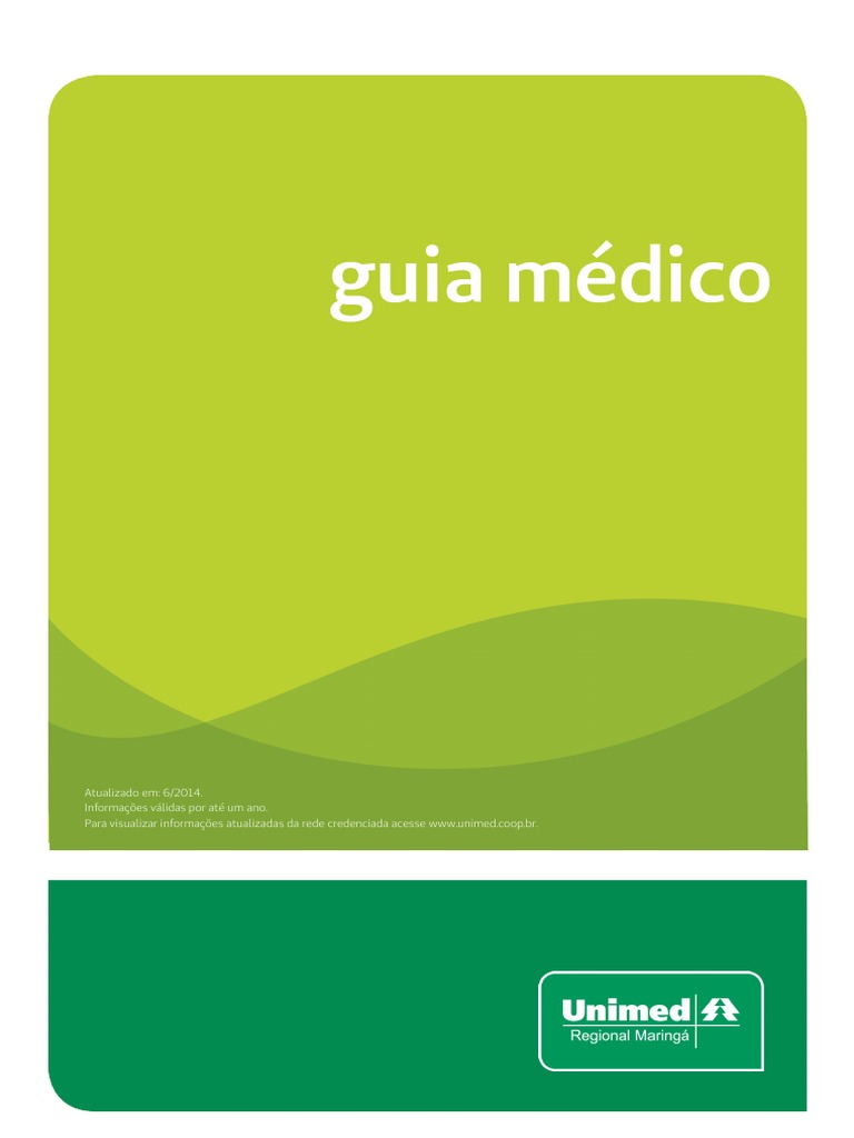 Unimed Regional Maringá, PDF, Profissional de saúde