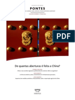 PONTES China e Seus Acordos Regionais e Preferenciais de Comércio 2013