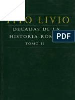 Decadas de Tito Livio Tomo II