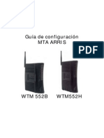 Guía de Configuración ARRIS WTM552B y WTM552H PDF