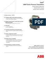 Field 2600T Series Pressure Transmitters: Data Sheet