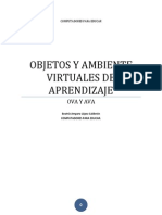 Objetos Virtuales de Aprendizaje y Ambientes Virtuales de Aprendizaje Beatriz