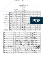 Mozart - Symphony No 35 in D Major Haffner K385 BarNumbersandRehearsalMarks