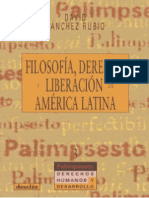 Filosofía, Derecho y Liberación en América Latina