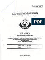 USM D IV STAN Akuntansi & Kurikulum Khusus Tahun 2010
