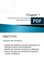 Introduction To Financial Markets and Financial Institutions