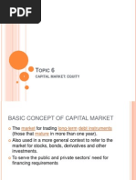 Capital Market: Equity