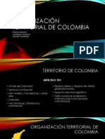 Organización Territorial de Colombia