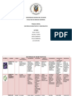 Bacterias de Gram Positivos y Negativas