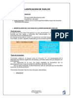 Clasificación de Suelos