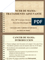 Cancer Mama Tratamiento Adyuvante
