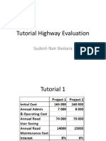 Tutorial Highway Evaluation