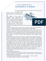 O Pescador e A Sereia - Teste Compreensão Oral