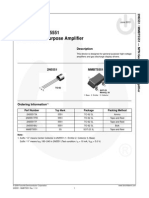2N5551 / MMBT5551 NPN General-Purpose Amplifier: Description