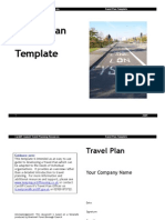 Travel Plan Template