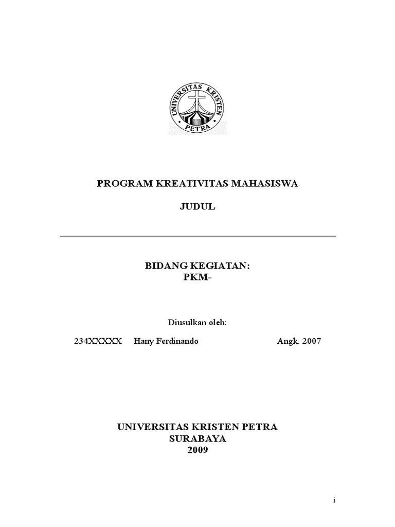 Panduan Lengkap PKM Mahasiswa 2023 | PDF | Komputer