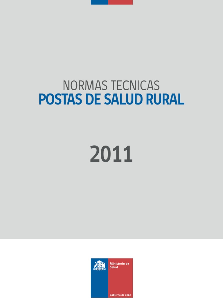 Normas Técnicas de Postas de Salud Rural | PDF | Hospital | Paramédico