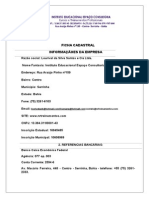 Ficha Cadastral - Espaço Consultoria Nova