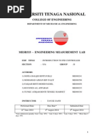 Lab 6 Engineering Measurement and Lab Sample