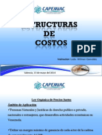 Diapositiva Curso de Estructura de Costos.