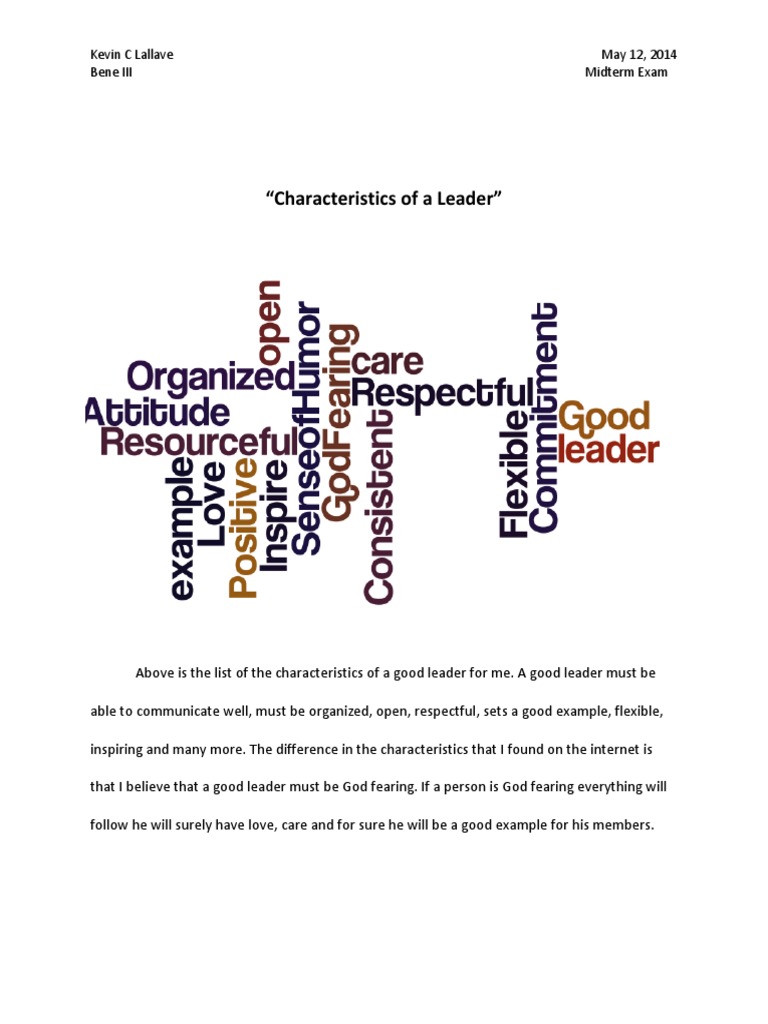 Leadership Traits for Success | PDF | Career & Growth