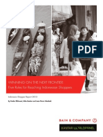 BAIN REPORT Winning On The Next Frontier Five Rules For Reaching The Indonesian Shopper