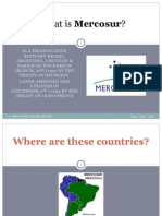 What Is Mercosur? (And GWB's Visit To Argentina in 2005)