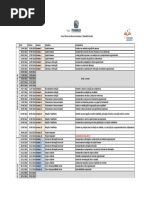 Calendário Escolar Por Curso - RHM 2014 1