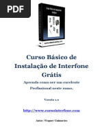 Curso Básico de Instalação de Interfone-Gratis Atualizado em 20 Mai 2014