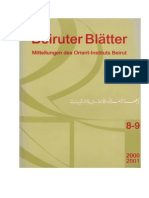 Altsüdarabische Inscriften Auf Holzstäbchen Beiruter Blaetter 8-9 2000-2001