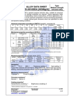 Alloy Data Sheet Provides Details on EN AW-6005A Properties