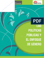 Las Politicas Publicas y El Enfoque de Género 2012