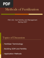 Methods of Fertilization