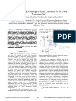 A Broadband Cmos Multiplier-Based Correlator For Ir-Uwb Transceiver Soc