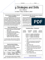 U2w2 Reading Skills and Strategies