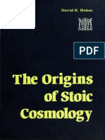 The Origins of Stoic Cosmology