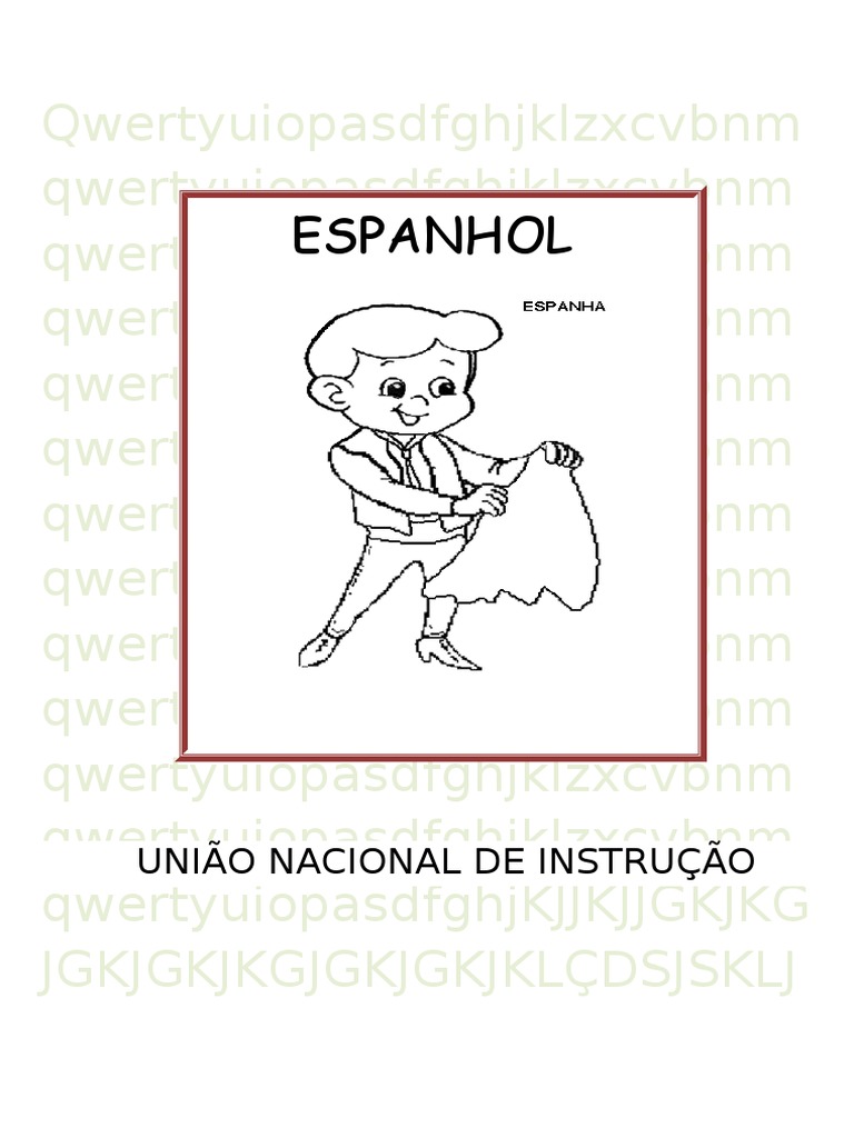 Apostila de Espanhol Eja, PDF, Estresse (Linguística)