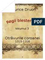 Maurice Druon - Regii Blestemati Vol.3 - Otravurile Coroanei (V. BlankCd)
