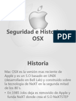 Seguridad e Historia de OSX
